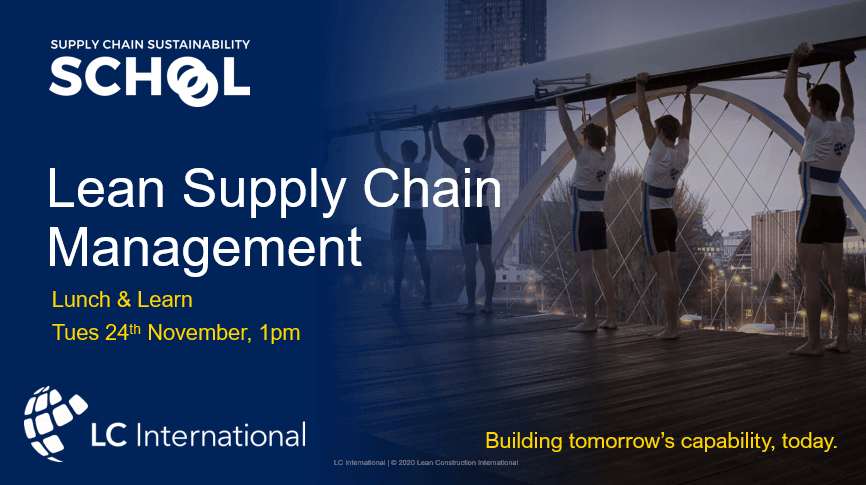 Lean Supply Chain Management – Lunch & Learn